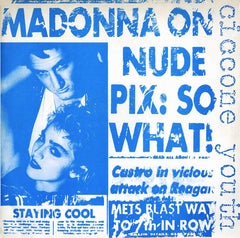 Madonna Record Cover Art (Andy Warhol, Keith Haring) 