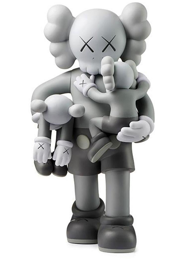 KAWS Clean Slate (Grey), new & unopened in its original packaging. 
A well-received work and variation of KAWS' large scale Clean Slate sculpture - a key highlight of KAWS’ major museum exhibition KAWS: WHERE THE END STARTS where it was displayed