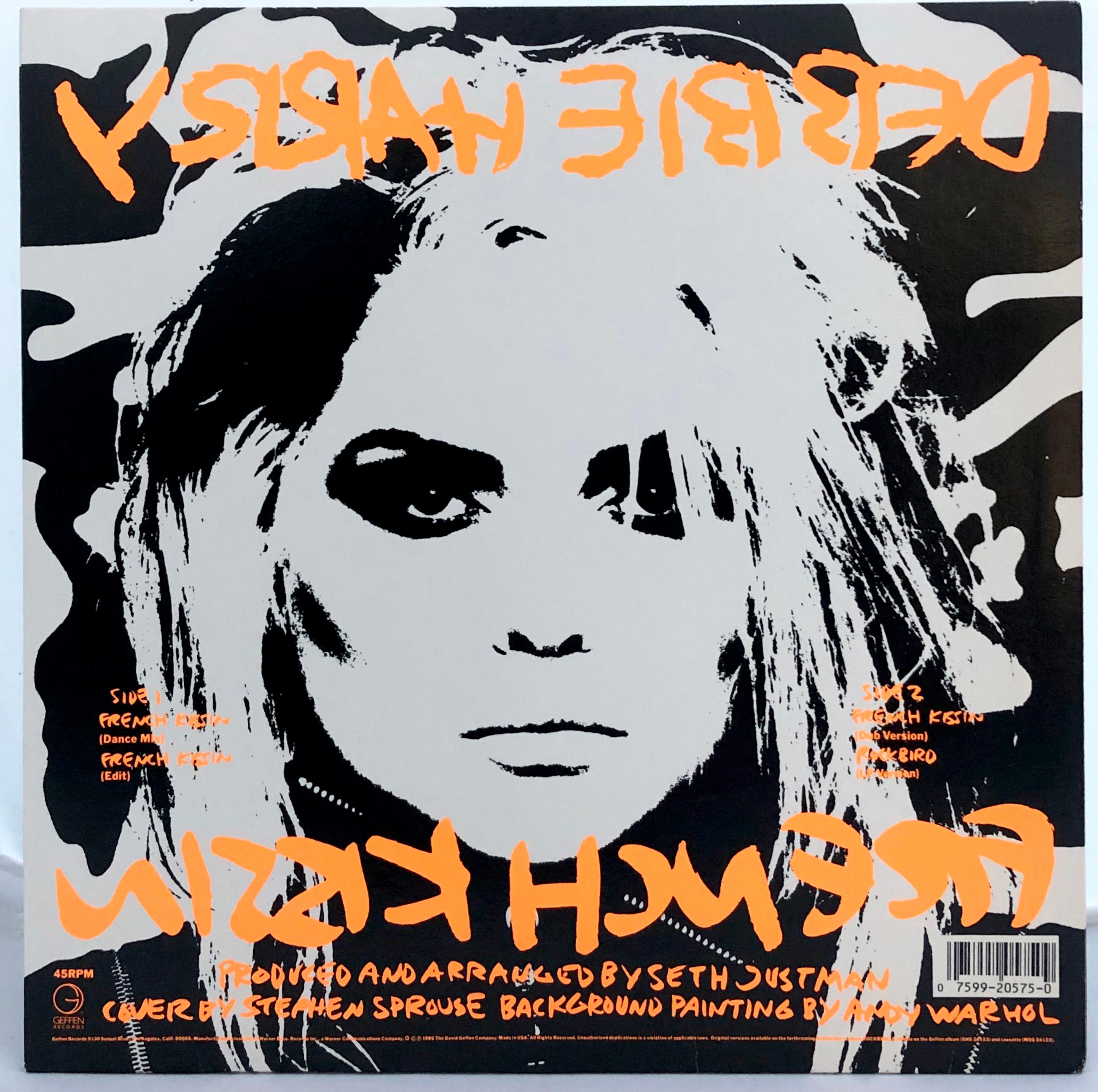 Original Andy Warhol Record Cover Art (Warhol Debbie Harry)  3