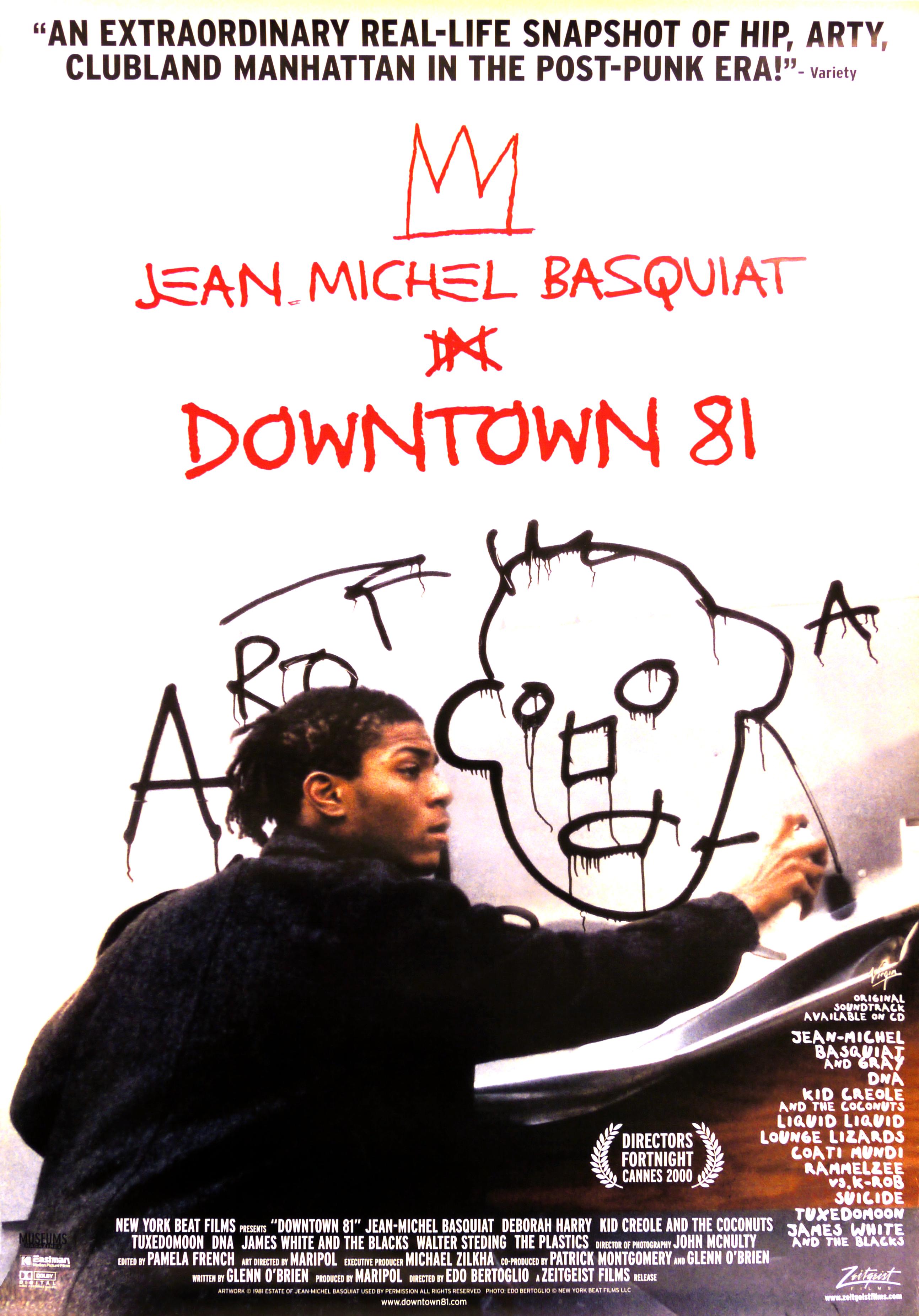 Basquiat Downtown 81 film poster  - Print by after Jean-Michel Basquiat