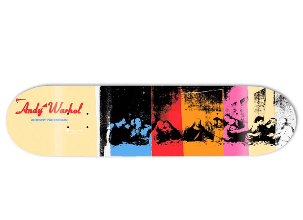 Andy Warhol Last Supper Skateboard Deck – Art von (after) Andy Warhol