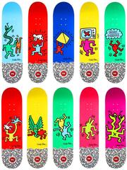 Keith Haring: A Complete Set of 10 Skate Decks