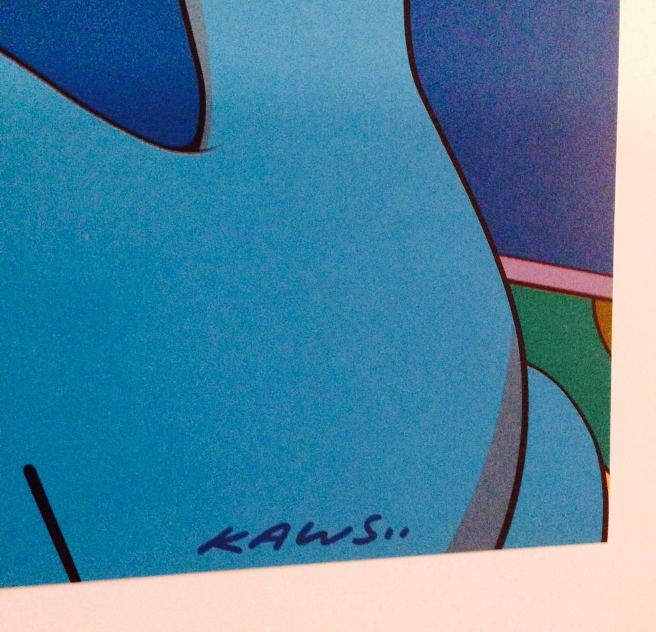 Kanye West 808s & Heartbreak - Gray Print by KAWS