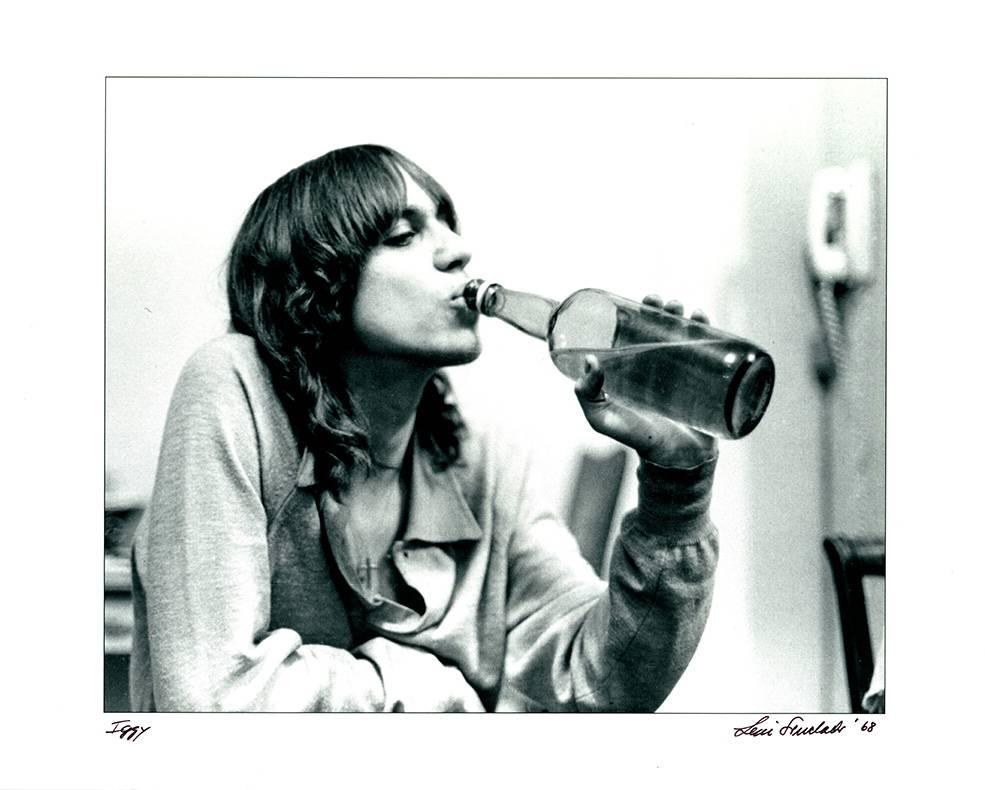 Iggy Pop photograph Detroit, 1968 - Photograph by Leni Sinclair