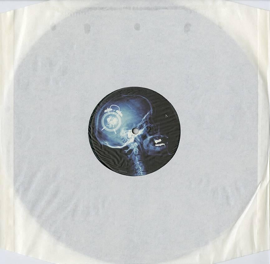 Damien Hirst, Swirl Skull Record Cover Art 2