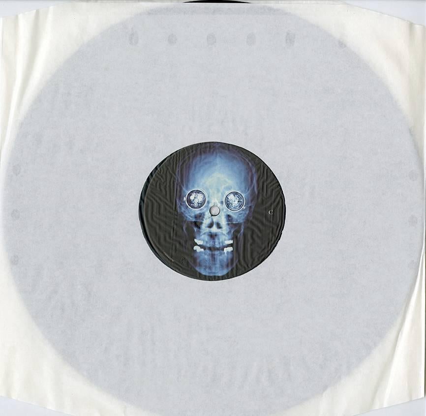 Damien Hirst, Swirl Skull Record Cover Art 3