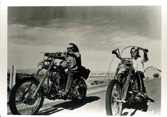 Retro Easy Rider Photograph (Dennis Hopper, Peter Fonda)