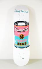 Andy Warhol Campbells Soup Skateboard Deck