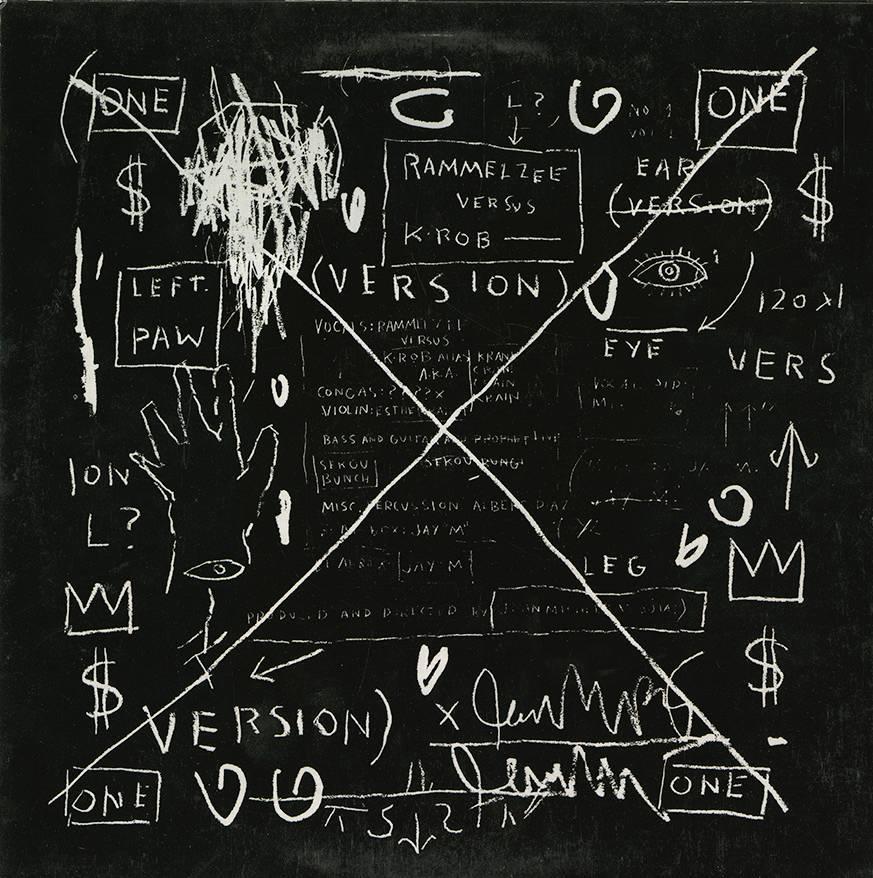 Jean Michel Basquiat, Beat Bop Record - Print by Jean-Michel Basquiat
