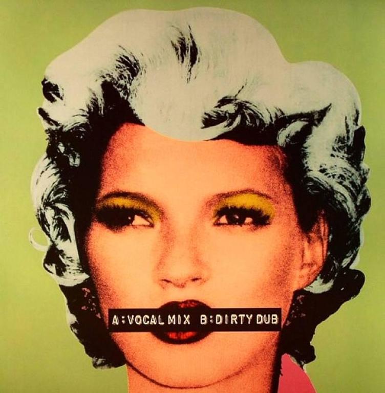Banksy - Banksy, Kate Moss Album Cover Art at 1stDibs