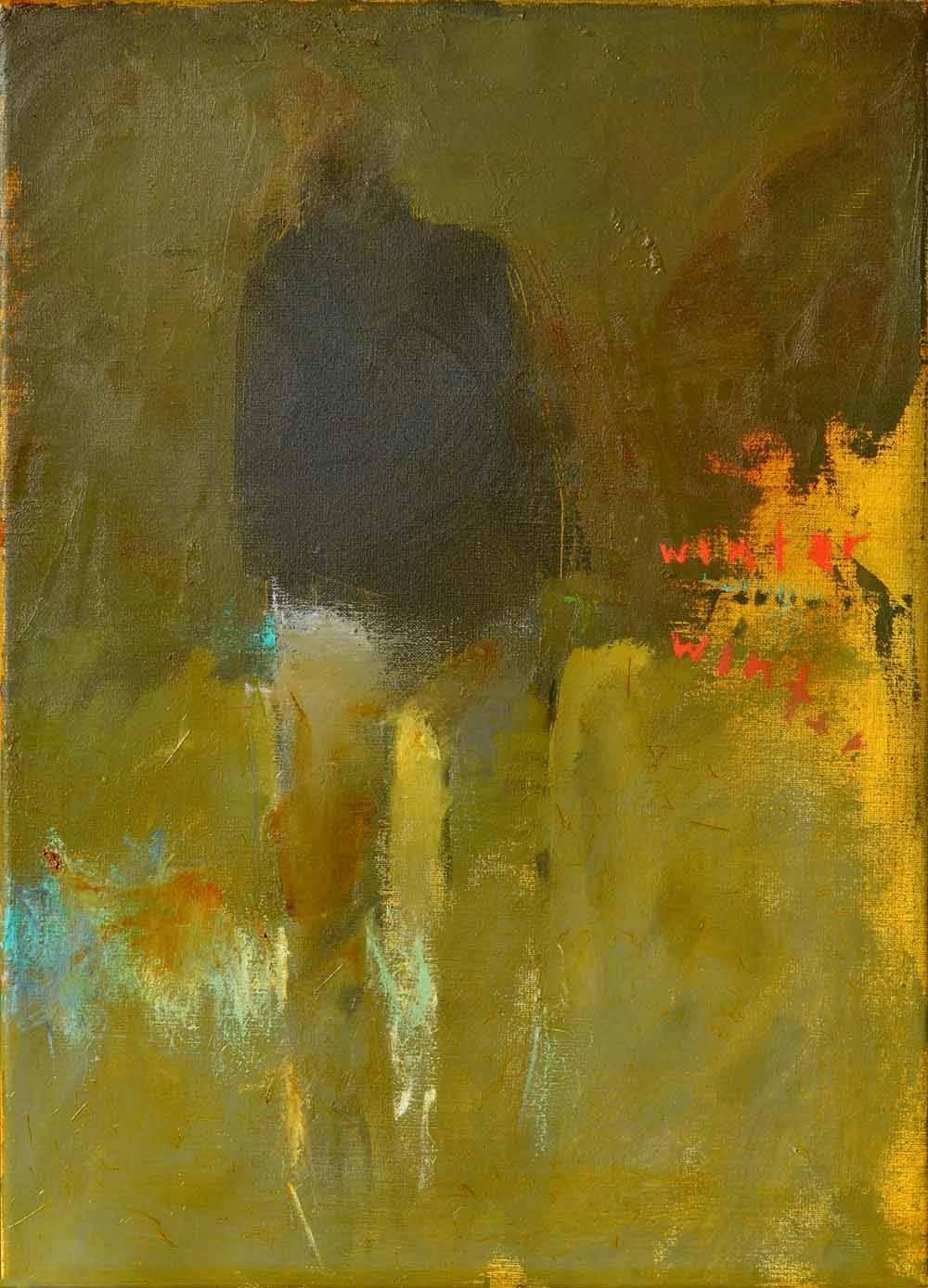 Chris Gwaltney Figurative Painting - Showing Up