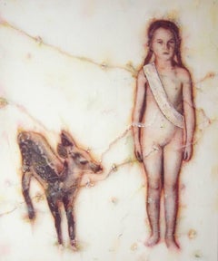 Girl with Deer