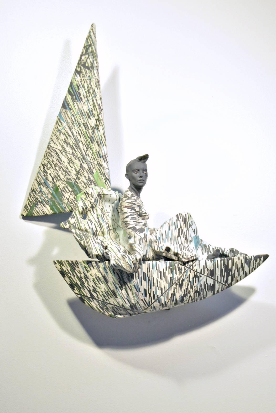 Cristina Córdova Figurative Sculpture - Ven