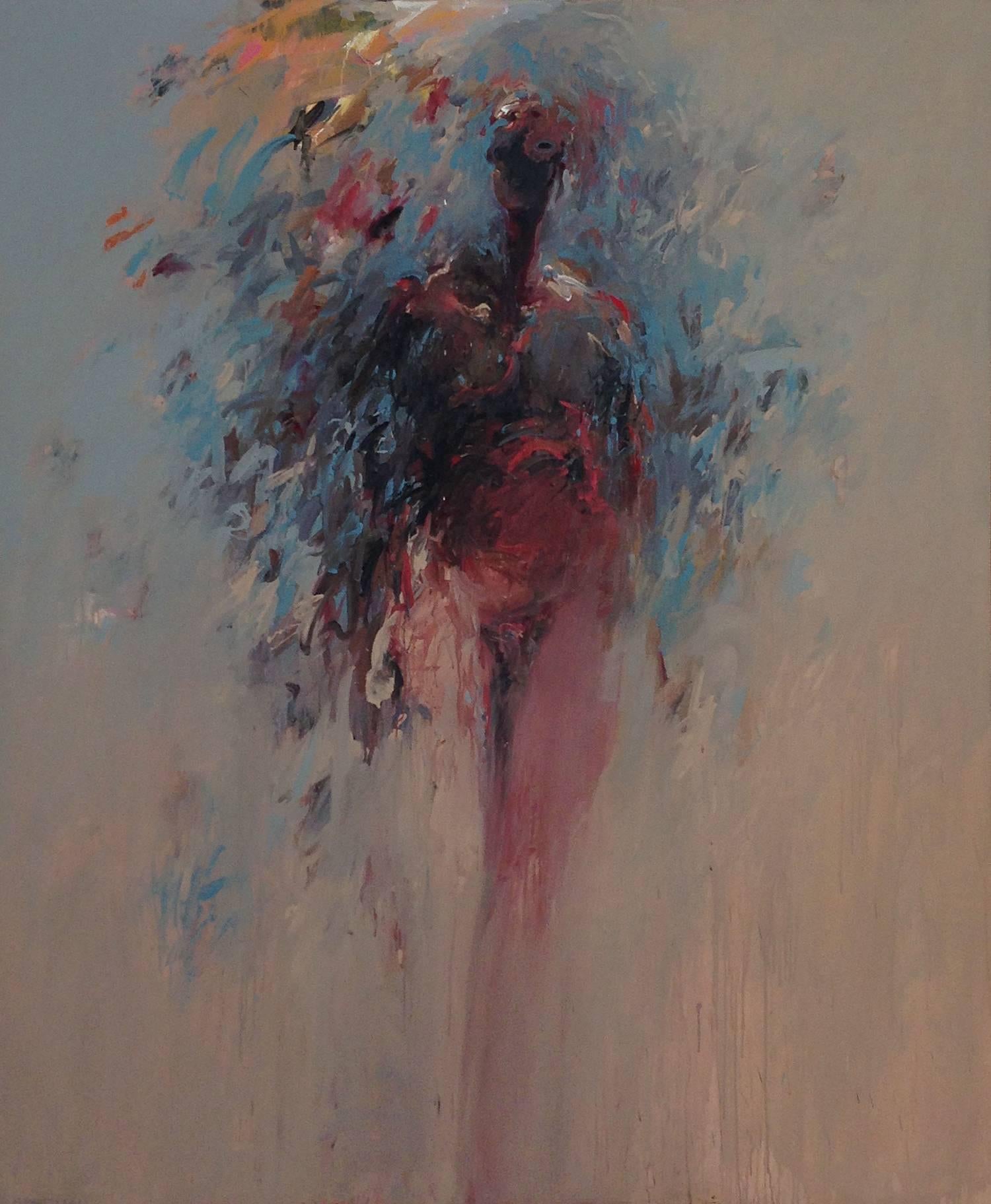 Charles Eckart Figurative Painting - Large Standing Figure