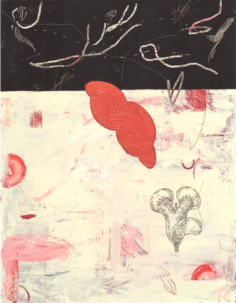 Tim Craighead Abstract Painting - Nightfall