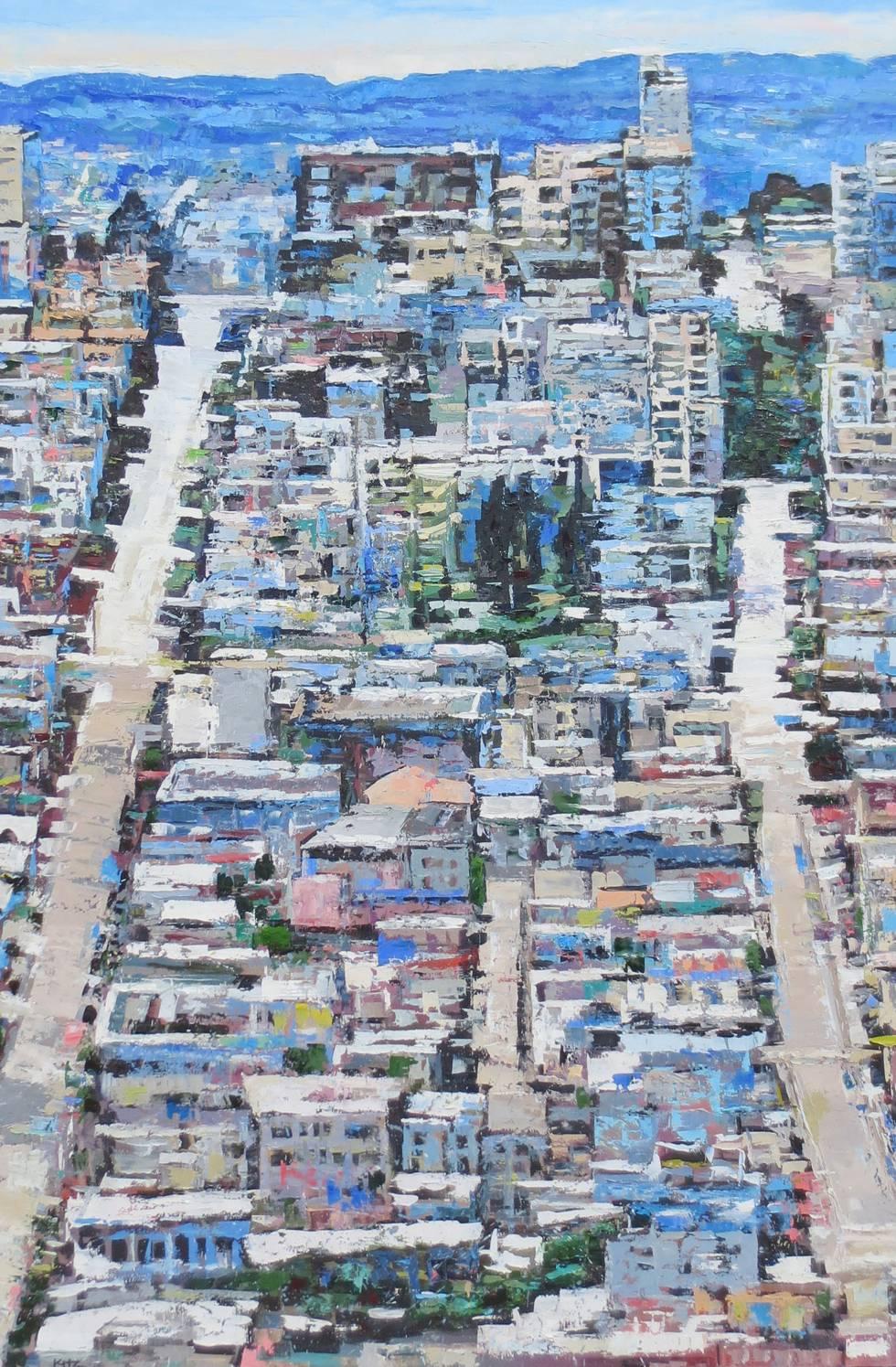 Kim Ford Kitz Landscape Painting - Pastel Summit