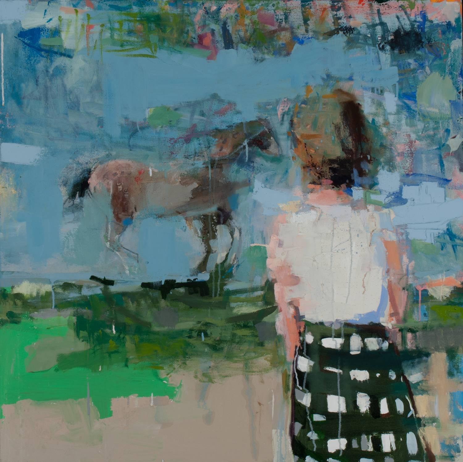 Figurative Painting di Devorah Jacoby - In viaggio