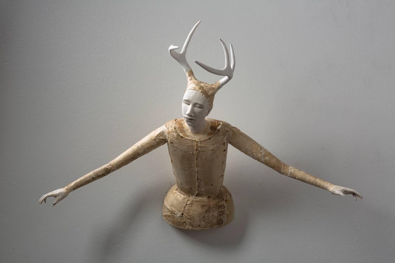 Cathy Rose Figurative Sculpture - Natural Instinct