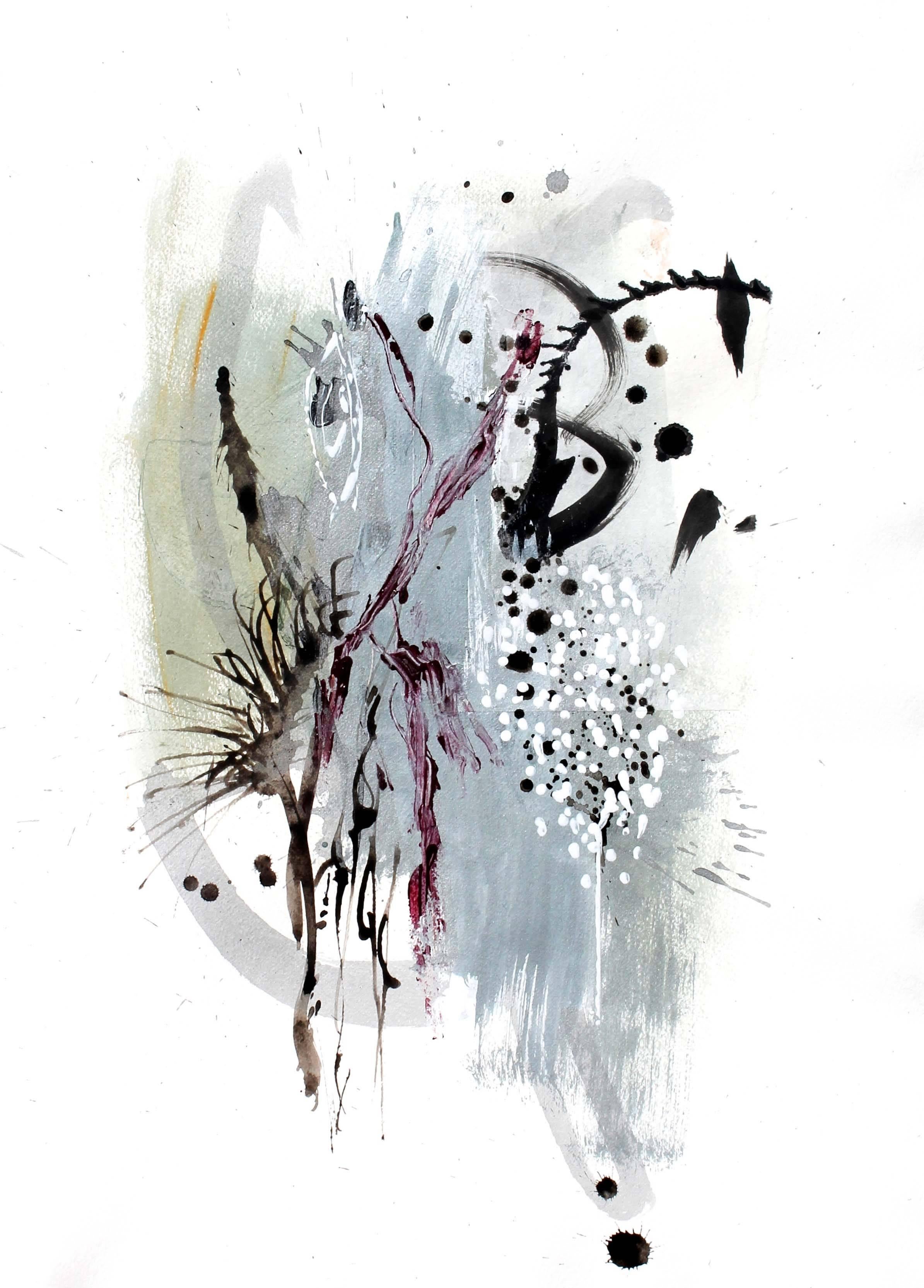 Allison Stewart Abstract Painting - My Wild Garden #61