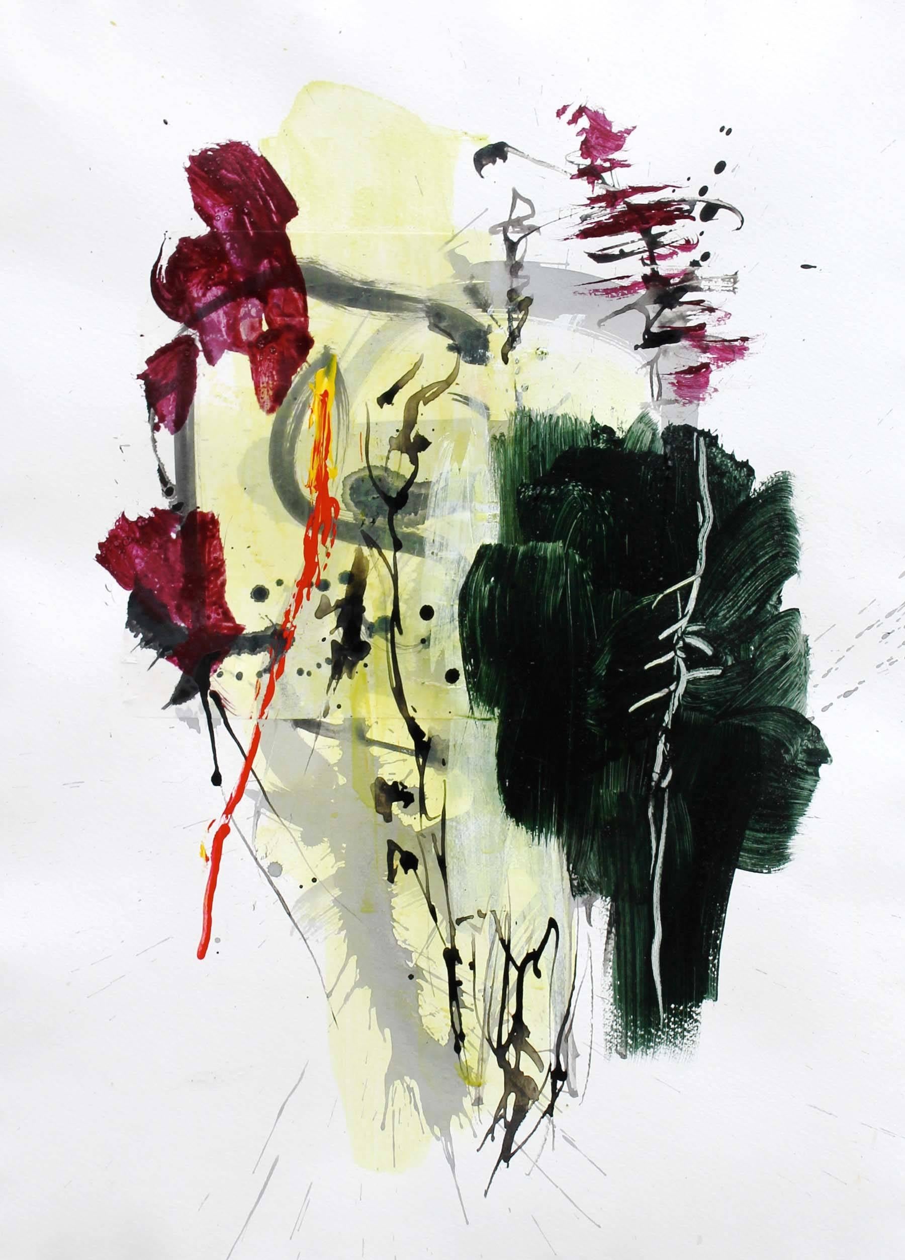 Allison Stewart Abstract Painting - My Wild Garden #79