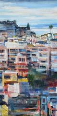 Misty Cliffs (Diptych)
