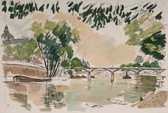 View of the Pont des Arts, Regards sur Paris
