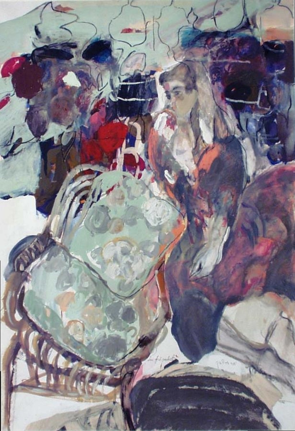 Lea Avizedek Figurative Painting - Shiraz