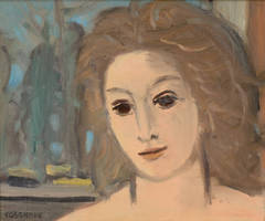 Girl by Open Window