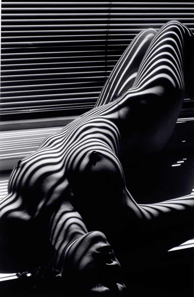 Lucien Clergue Nude Photograph - Nu Zebre, New York