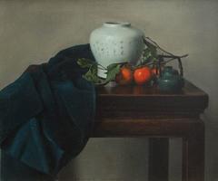 Still Life with Persimmons