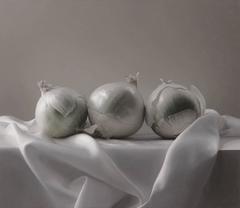 Three White Onions
