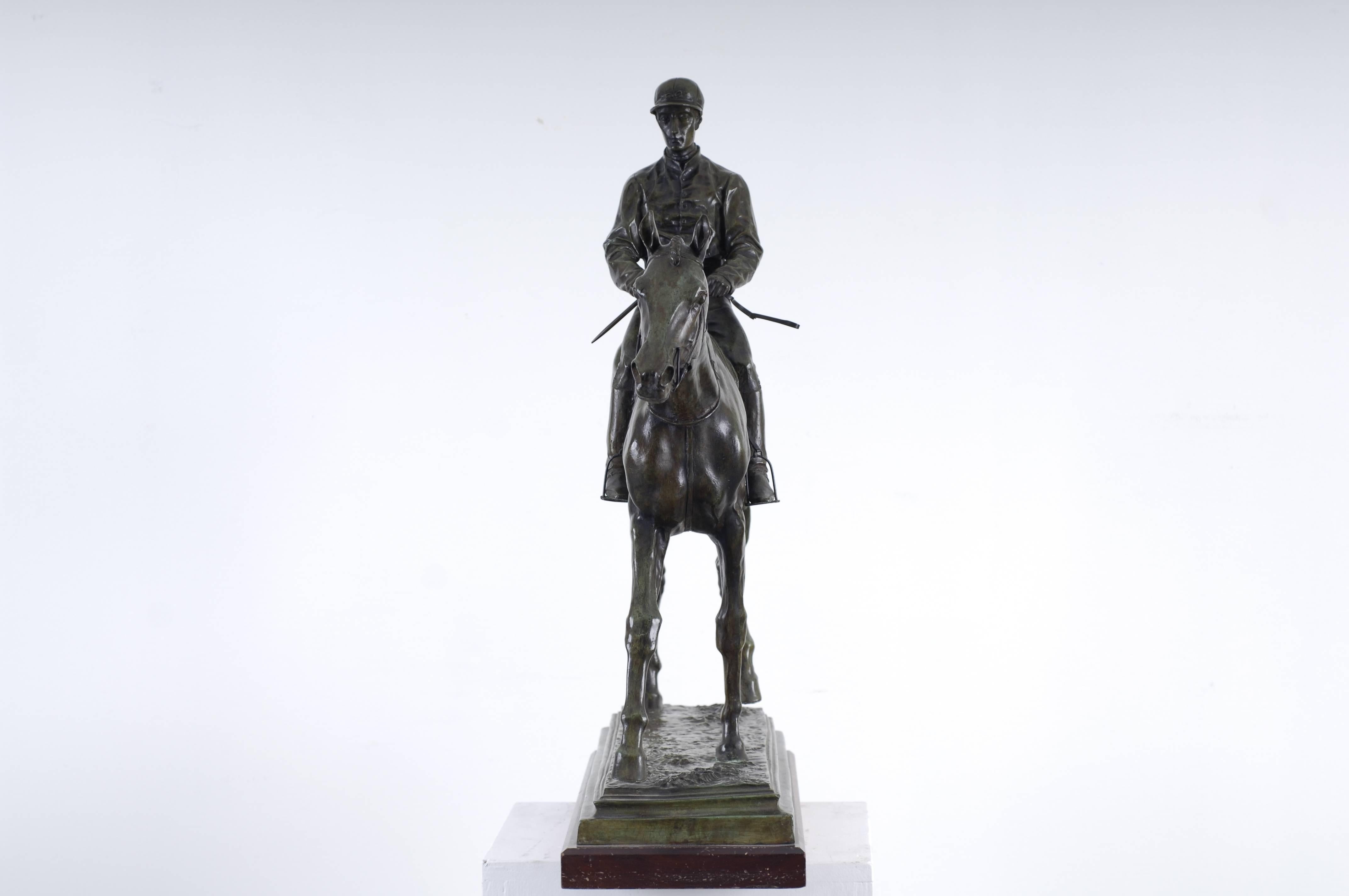 Nach Isidore Jules Bonheur
Bronze, moderner Guss
Signiert 