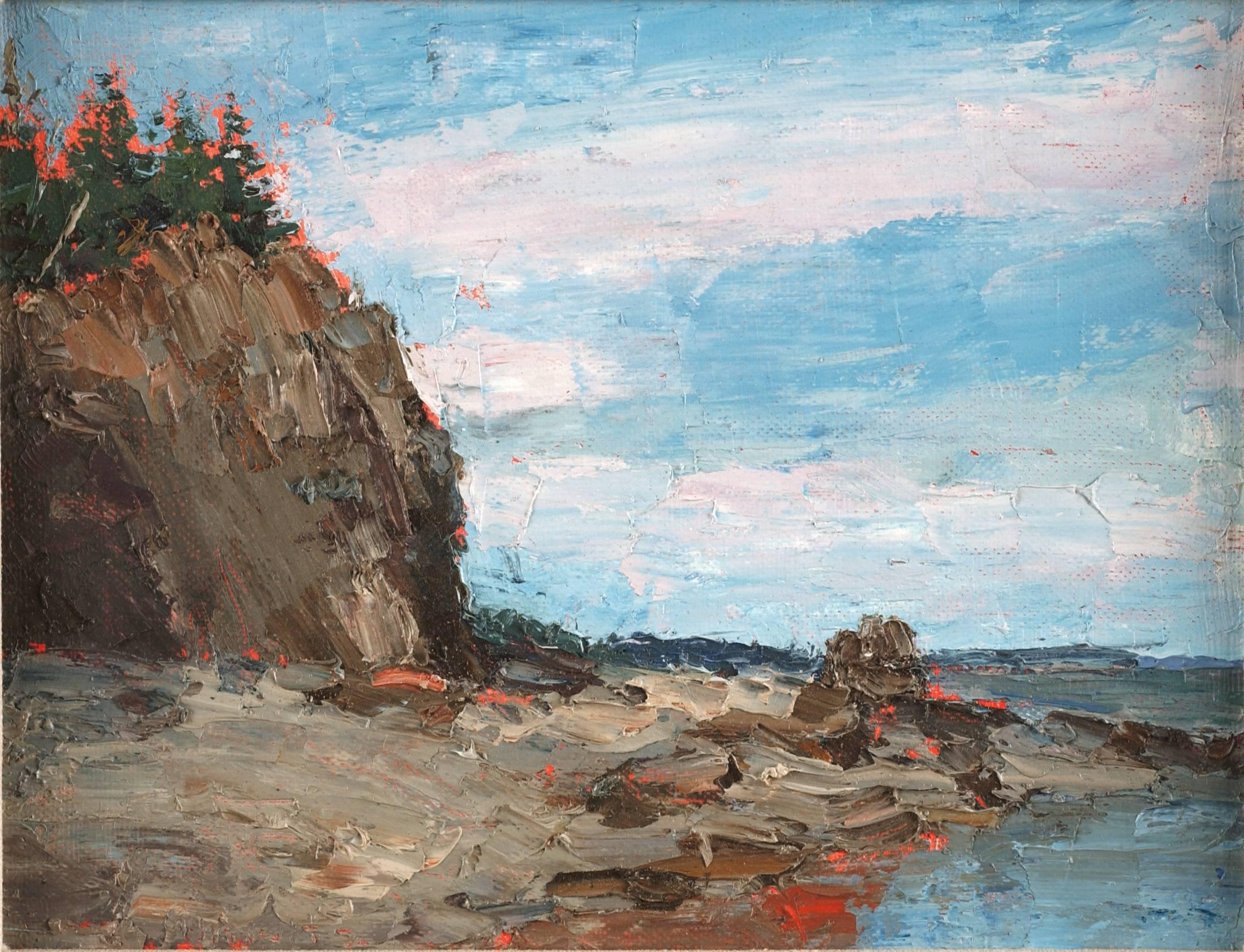 Larry Horowitz Landscape Painting - Cape Enrage