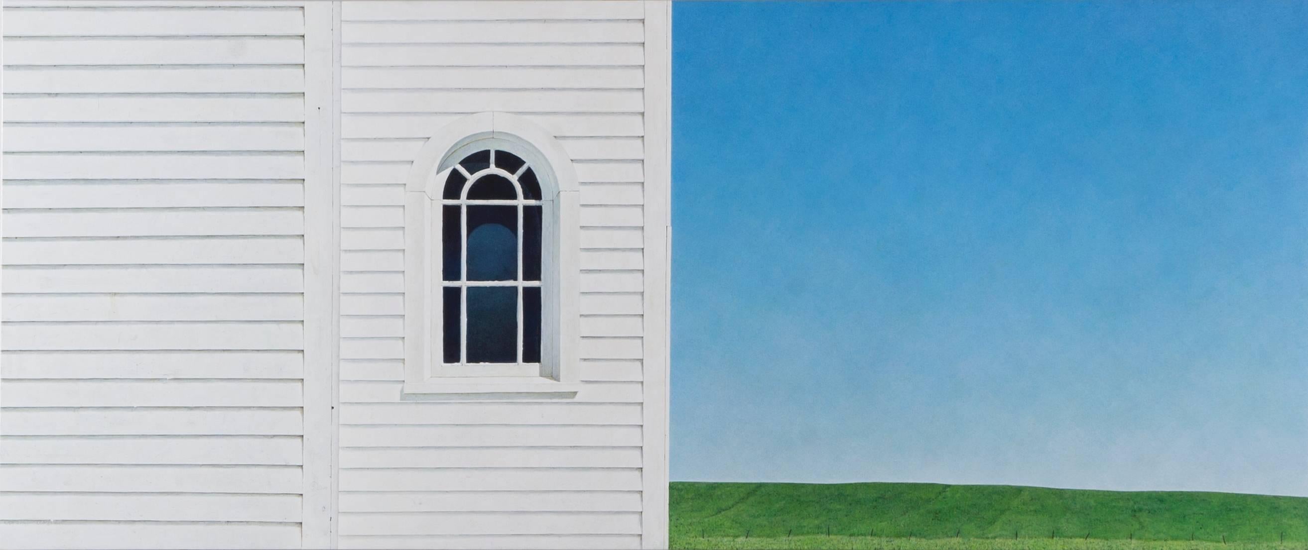 John Ballantyne Landscape Painting - Prairie Church