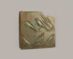 Bronze Bird Relief