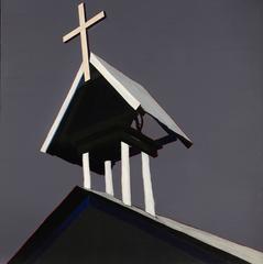 El campanario arriba de la morada de Jesus de Nazareno de Chacon, 1984