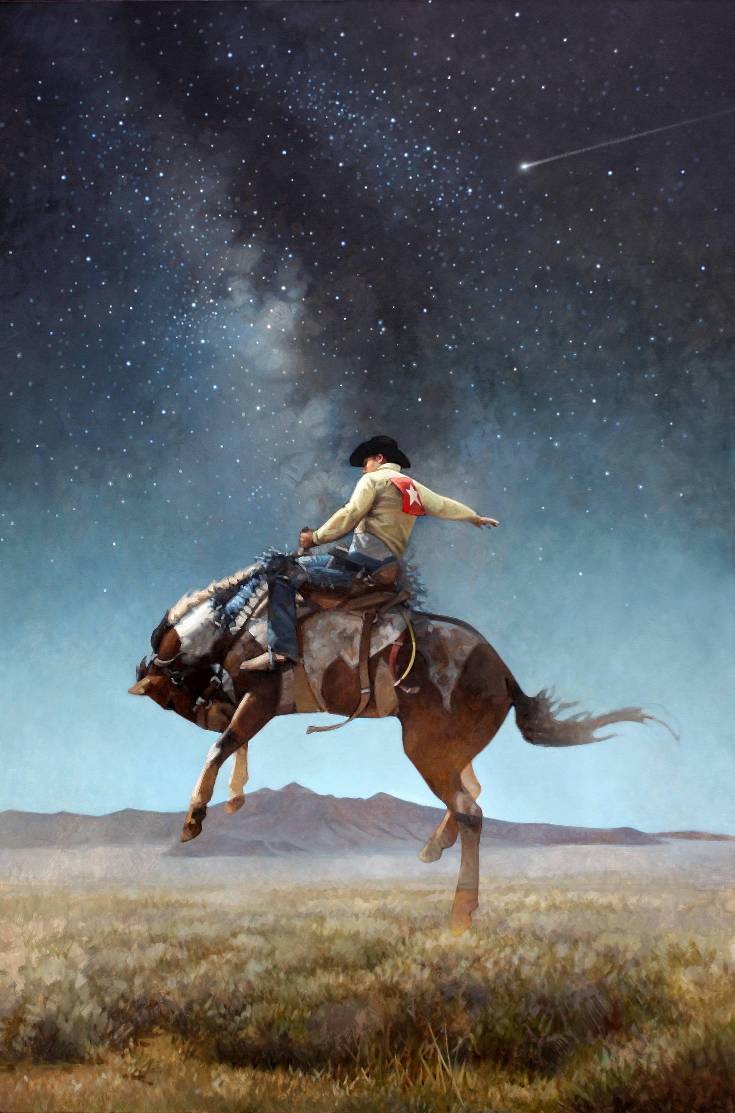 Aaron Morgan Brown Landscape Painting - Spirit of the West