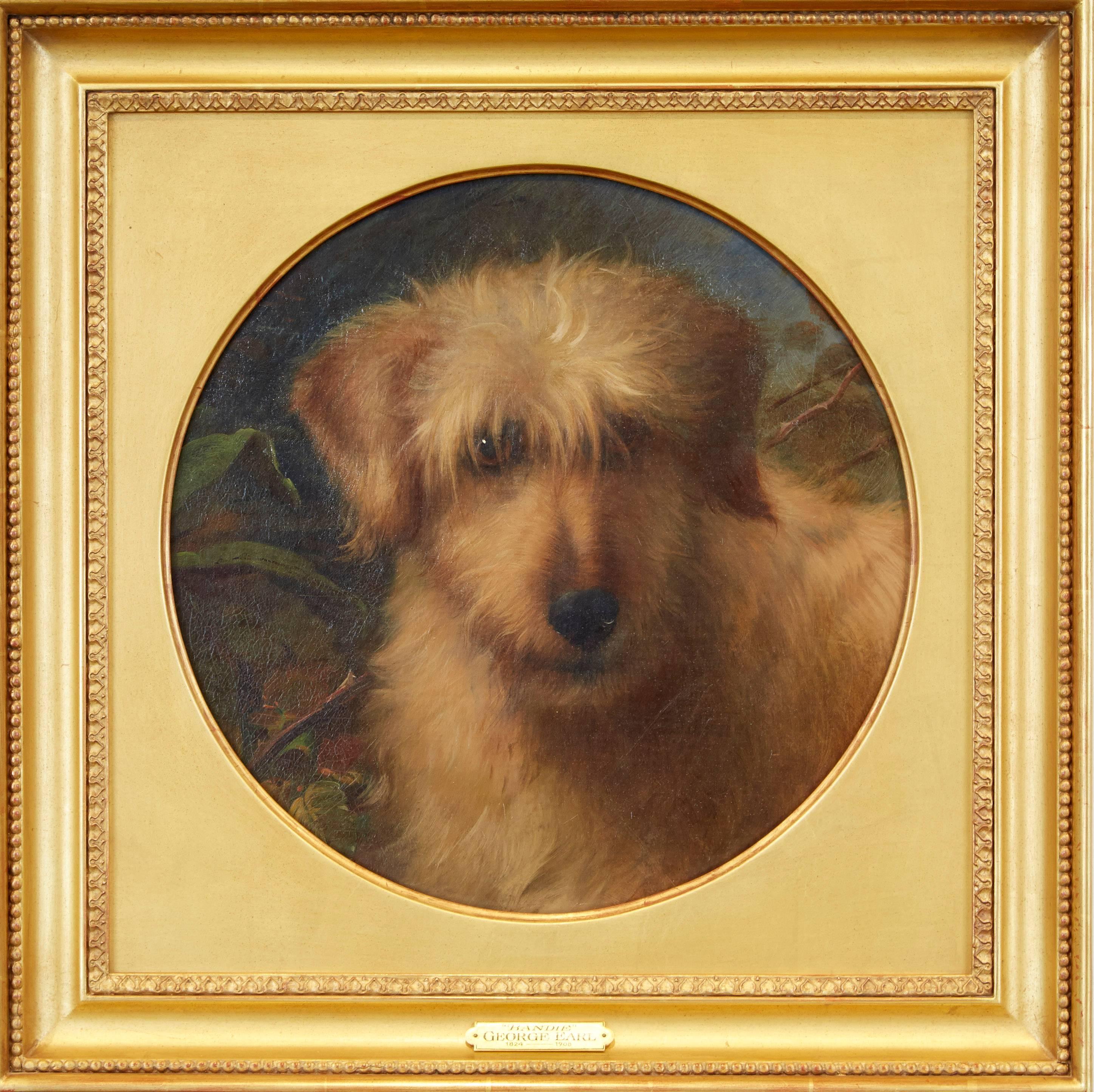 George Earl Animal Painting - Bandie, ca 1869 