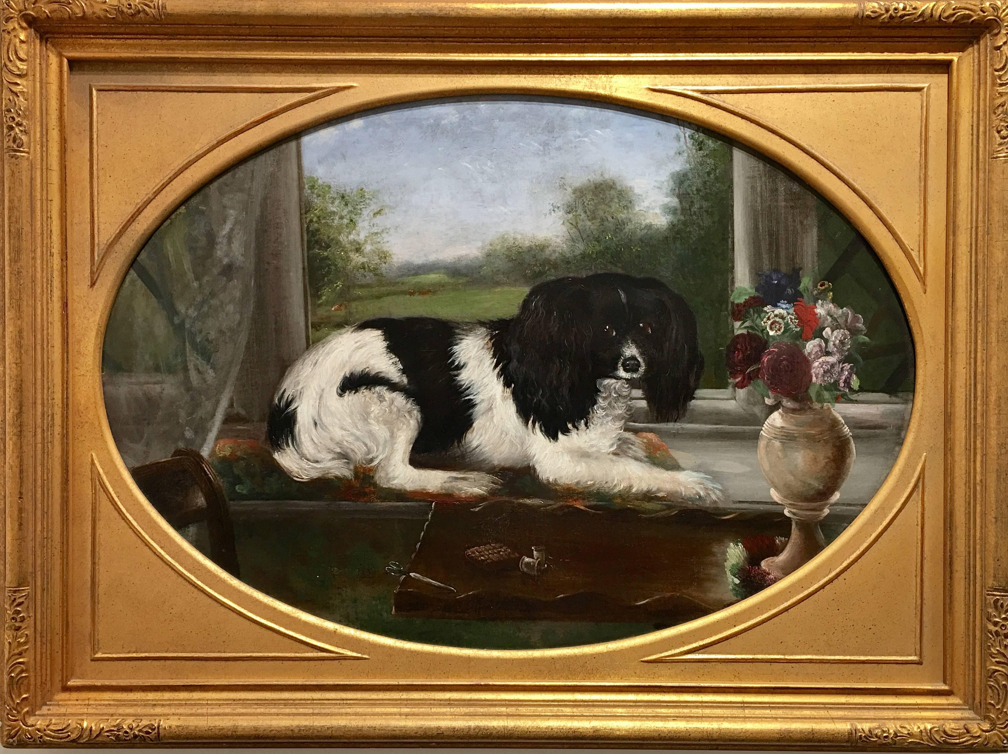 Unknown Animal Painting - Her Favorite Companion