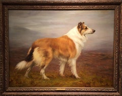 Collie in einer Landschaft, 1896