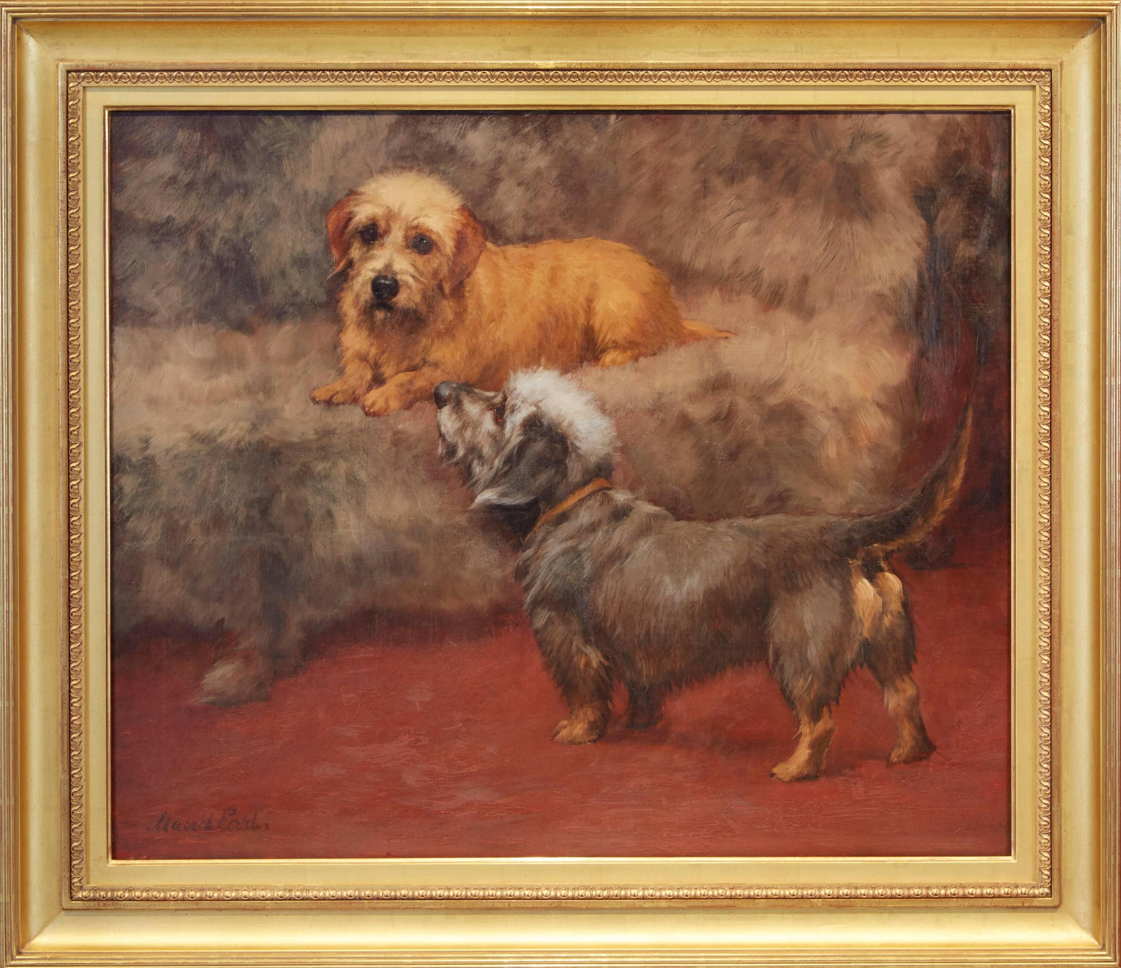 Maud Earl Animal Painting - The Lap of Luxury