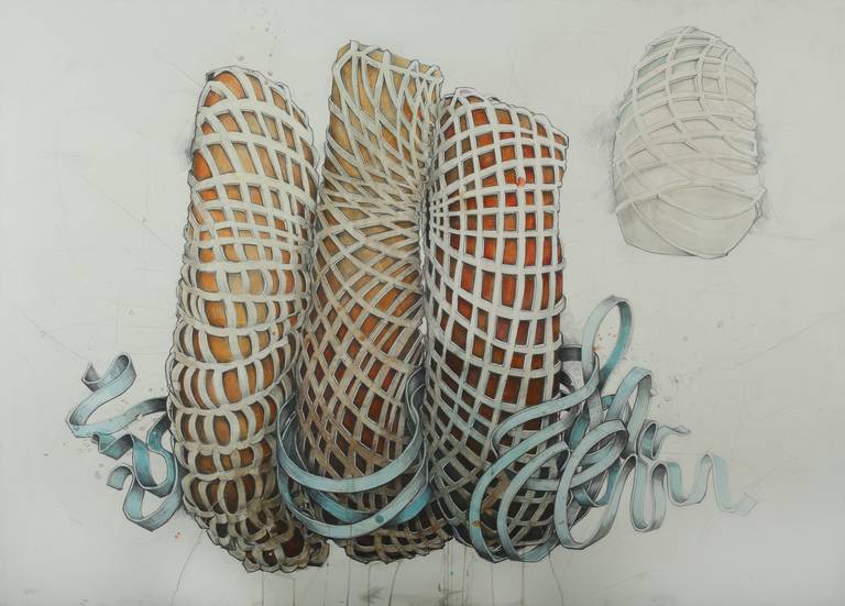 Kiel Johnson Abstract Drawing - The Way I Remembered It