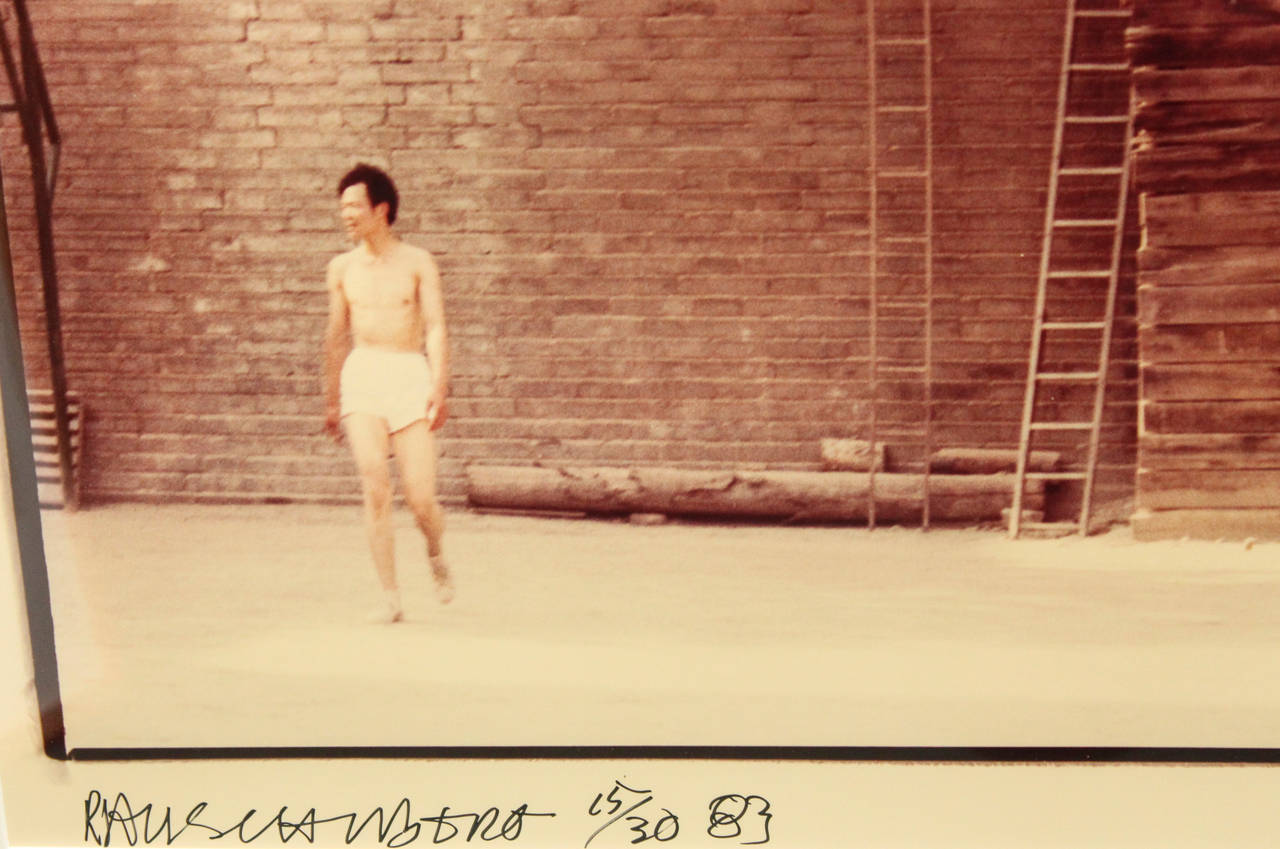 Study for Chinese Summerhall (Fire Drill) - Photograph by Robert Rauschenberg