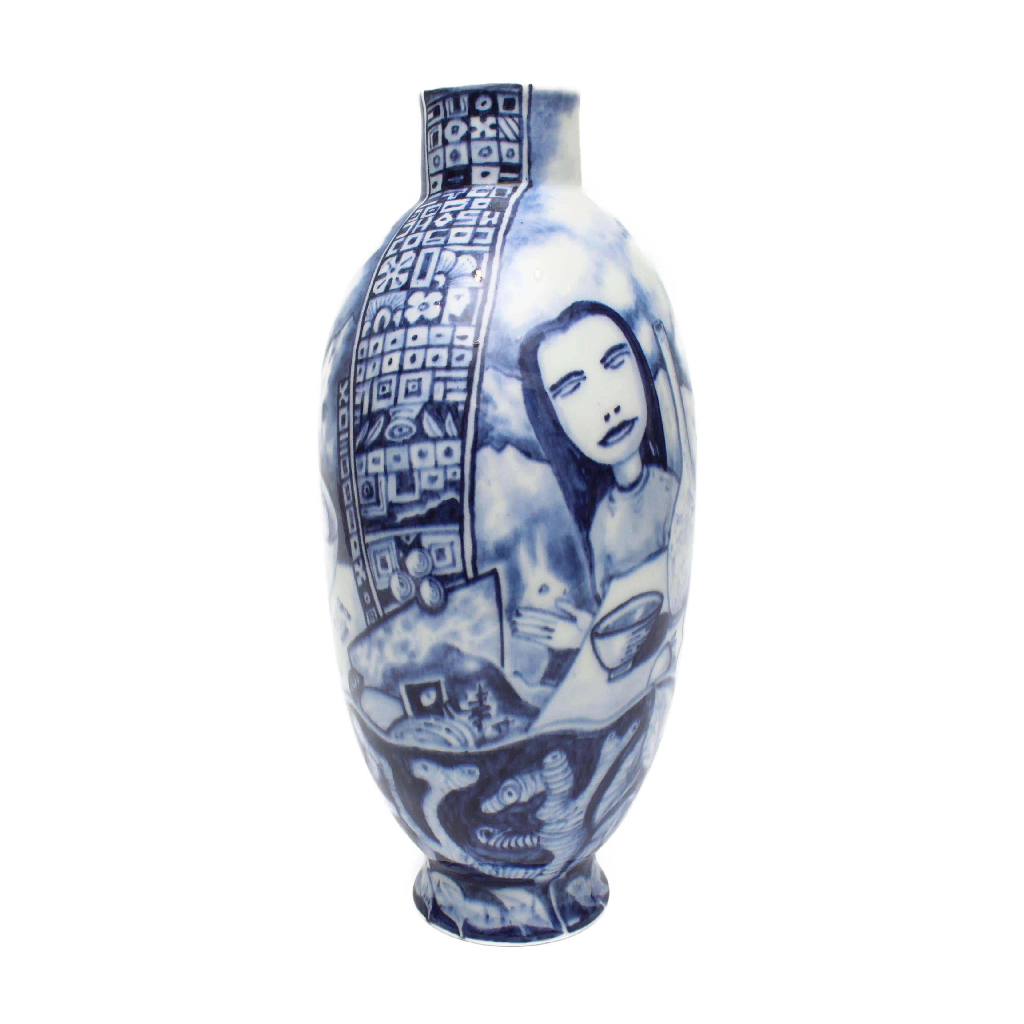 Porcelain Vase - Art by Kurt Weiser