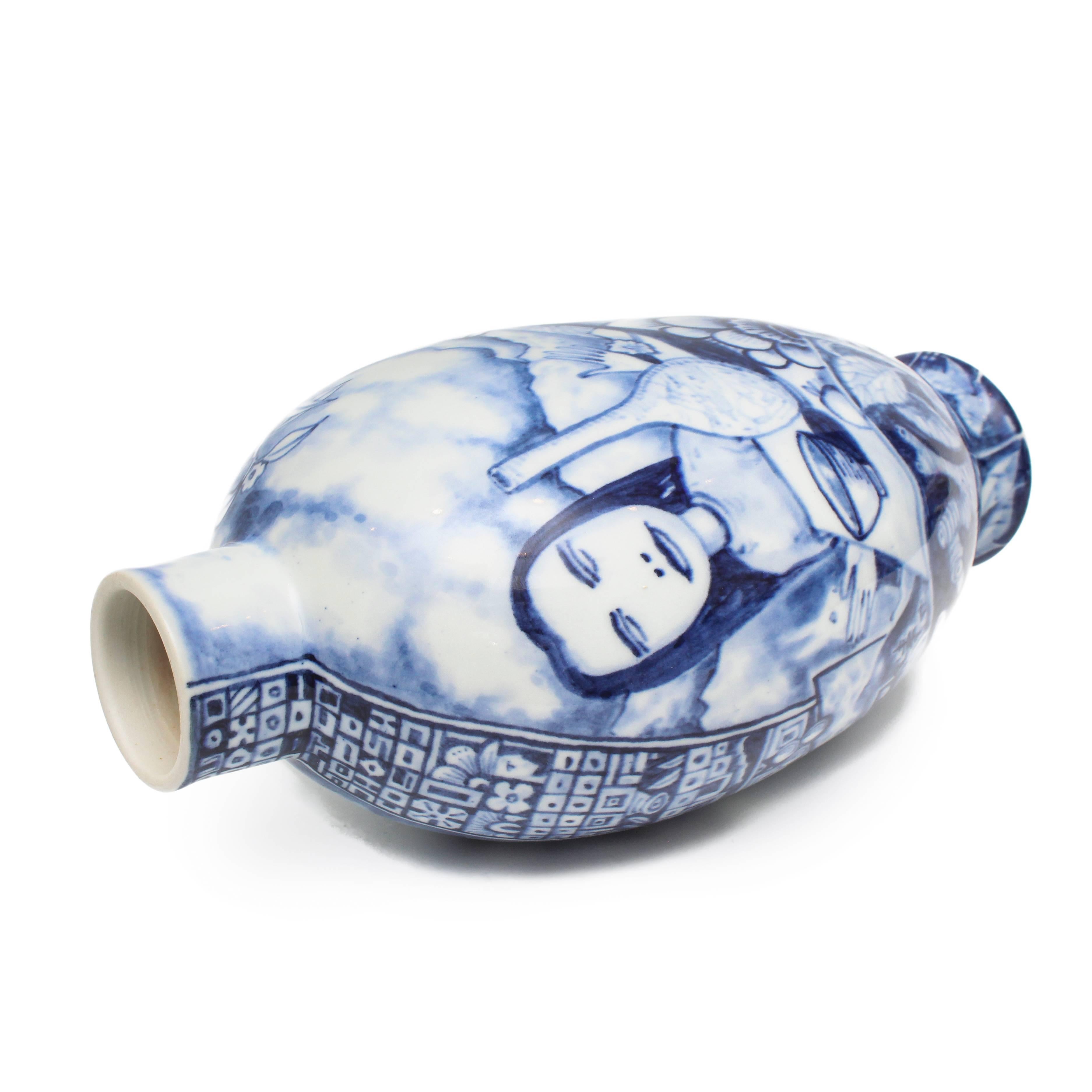 porcelain, china paints

Kurt Weiser was born in 1950 in Lansing Michigan. He studied ceramics under Ken Fergusen at the Kansas City Art Institute from 1972-76 and then completed an MFA at the University of Michigan.

In 1988, after a stint as