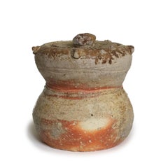 Shigaraki Mizusashi (jarre à eau de cérémonie Tea)