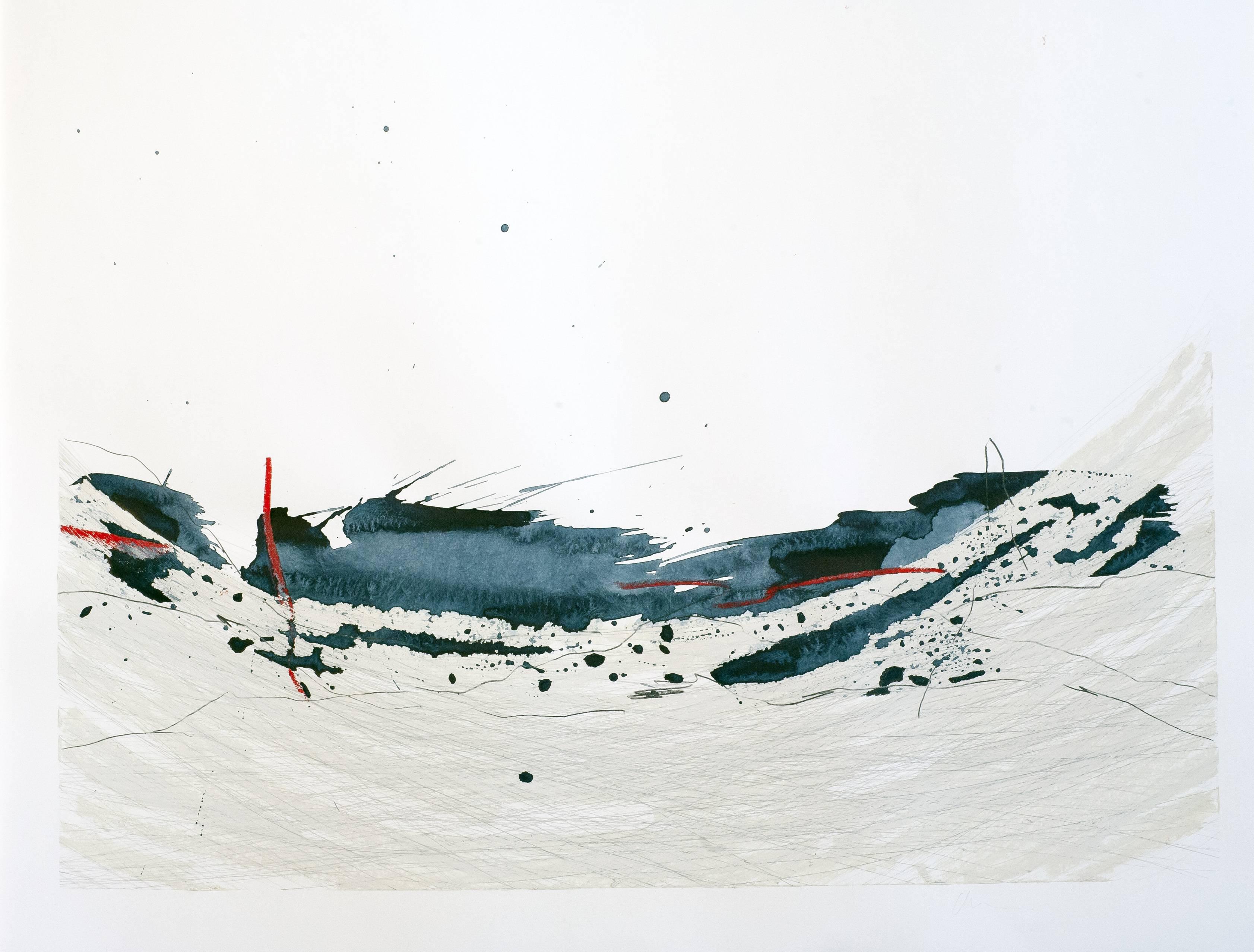 Nancy Charak Abstract Drawing - Event Horizon5455