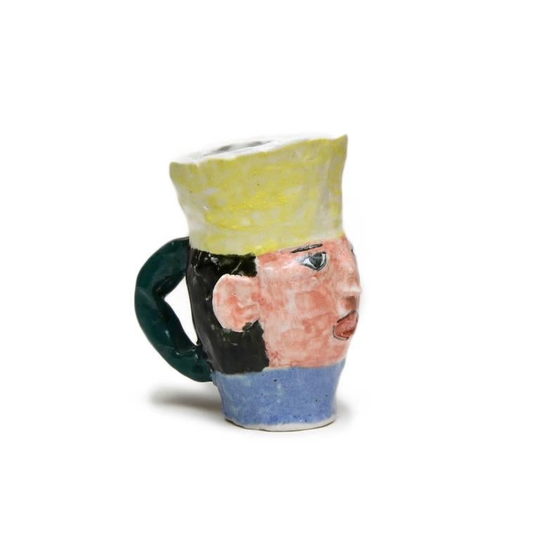 Yellow Head Cup - Art by Magdalena & Michael Frimkess