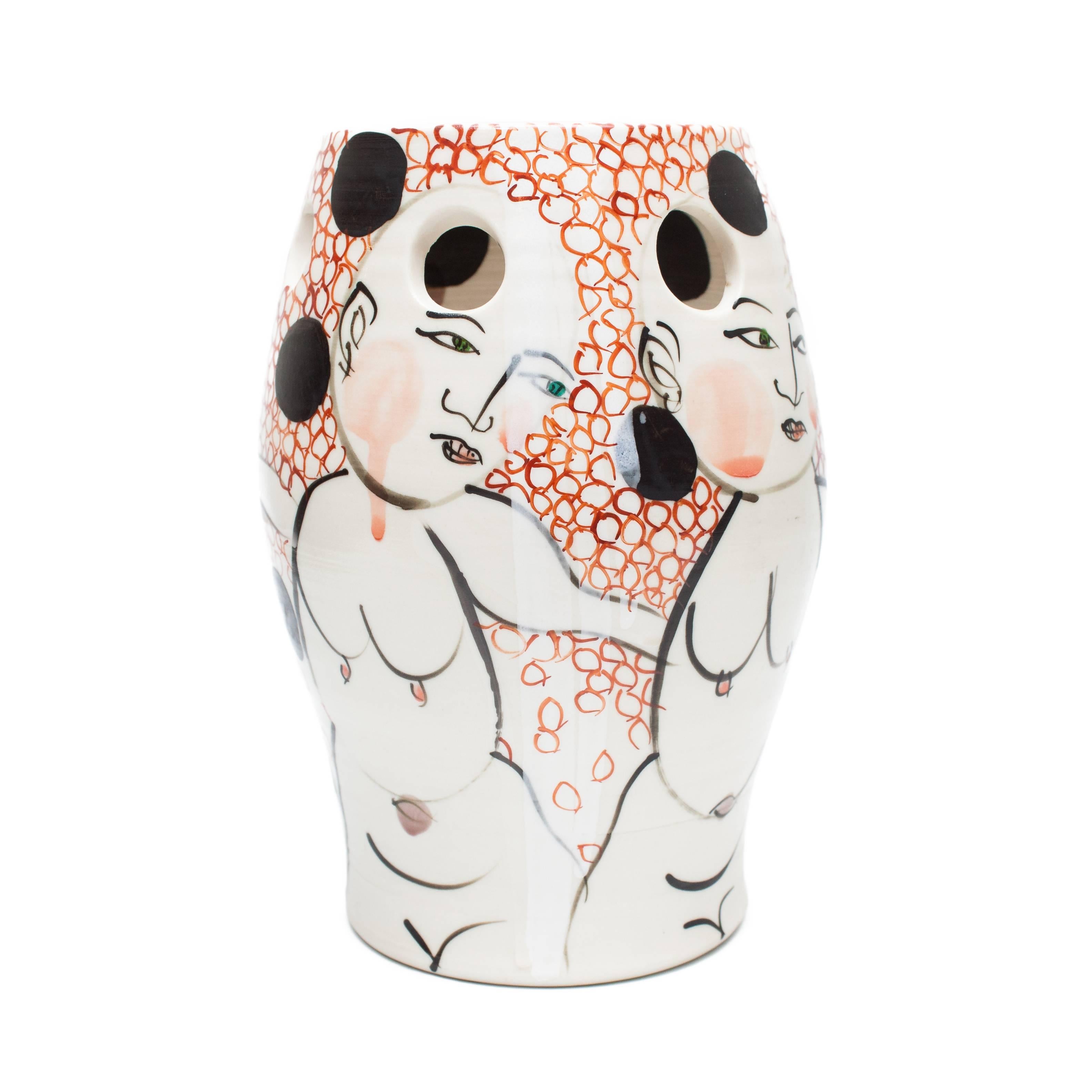 Vase with Women - Art by Akio Takamori