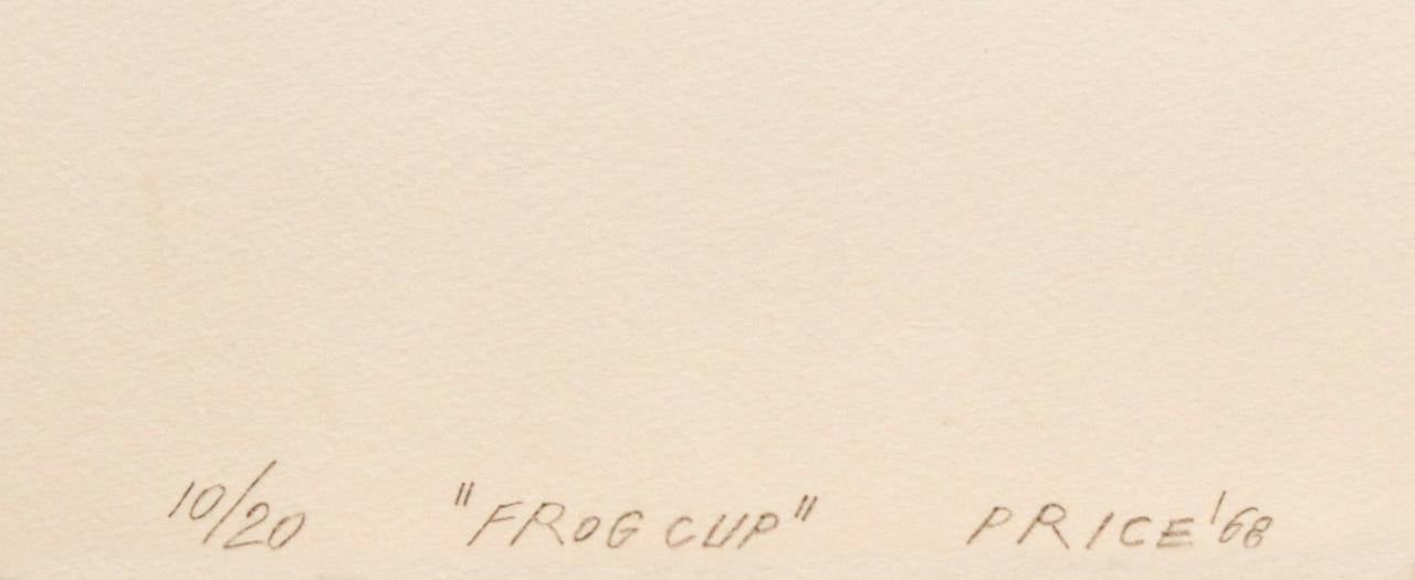Frog Cup - Modern Print by Ken Price